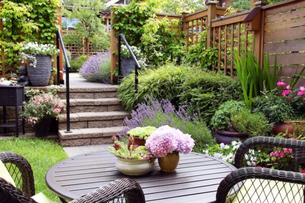 10 Tips to Design a Garden with No Lawn and Beautifully Decorated Drain Covers