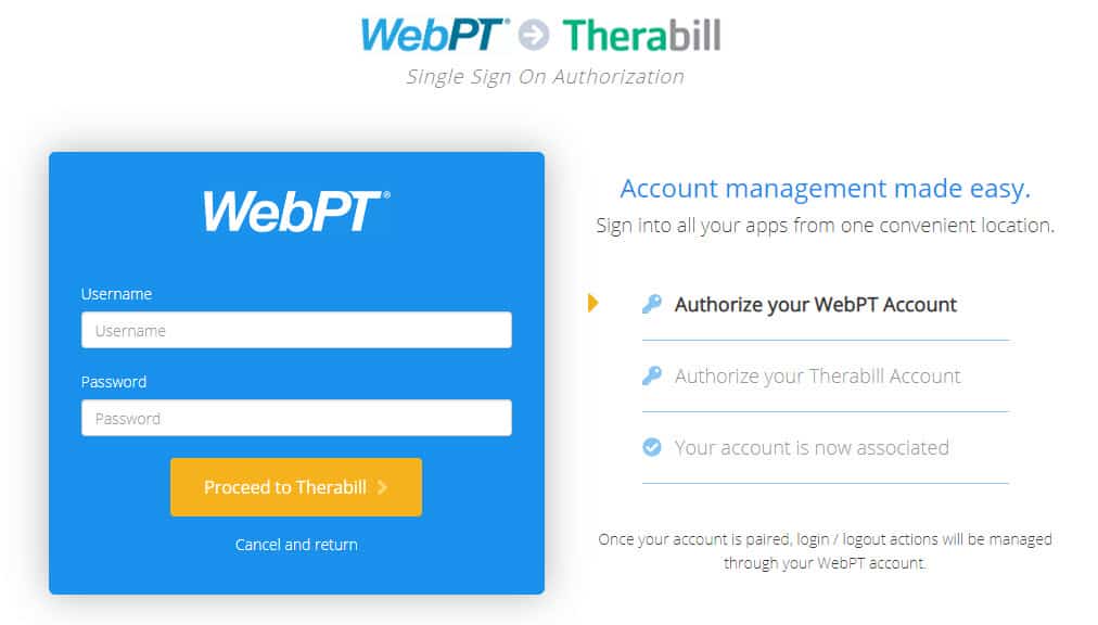 Working Access To WebPT Login and Patient Portal at www.webpt.com