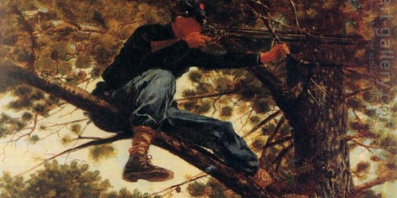 3 Civil War Paintings Winslow Homer